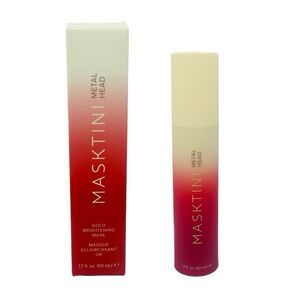 Masktini Metal Head Gold Brightening Mask - 1.7 fl oz / 50 ml